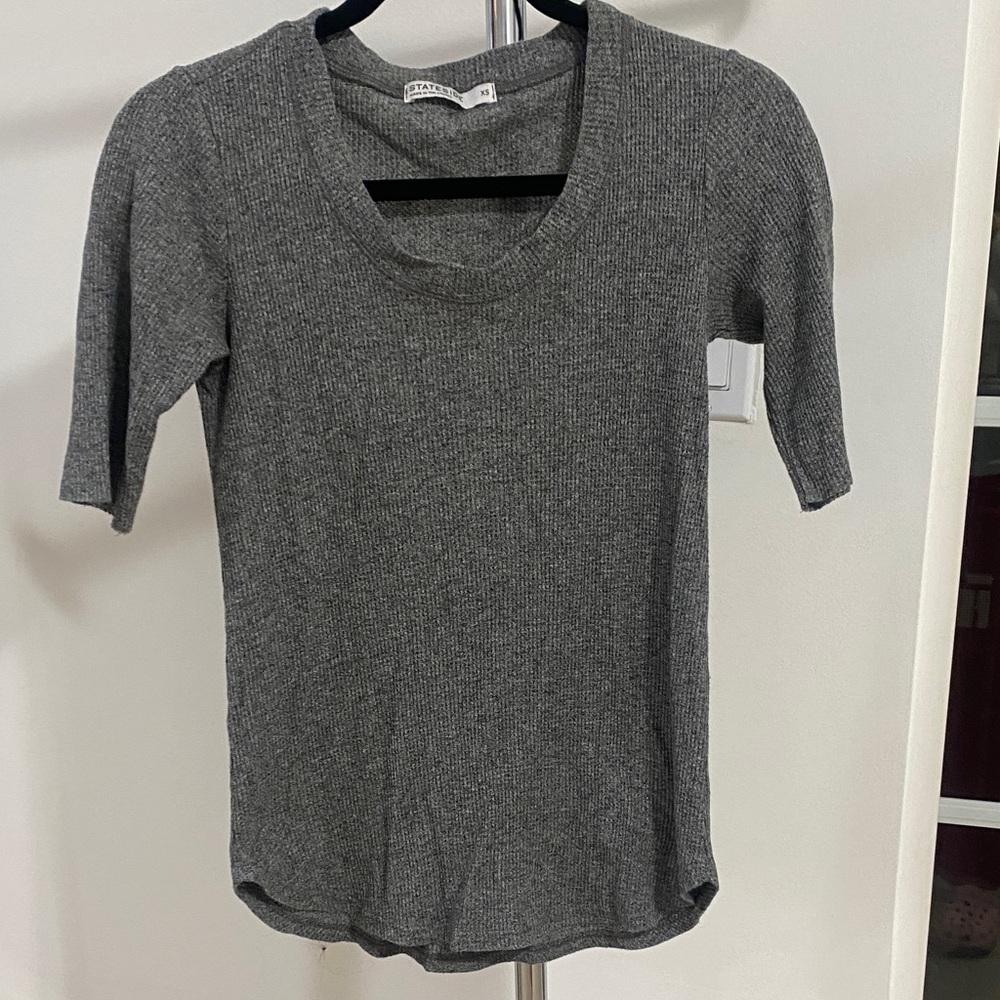 Stateside Charcoal Short Sleeve Tee
